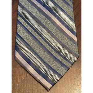 Privado Green Blue Hand Made 100% Silk Men’s Neck Tie Made In China